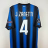 Javier Zanetti - Inter 2010/11 hjemmebane trøje XL 🇦🇷 Fodboldshoppen_dk 1