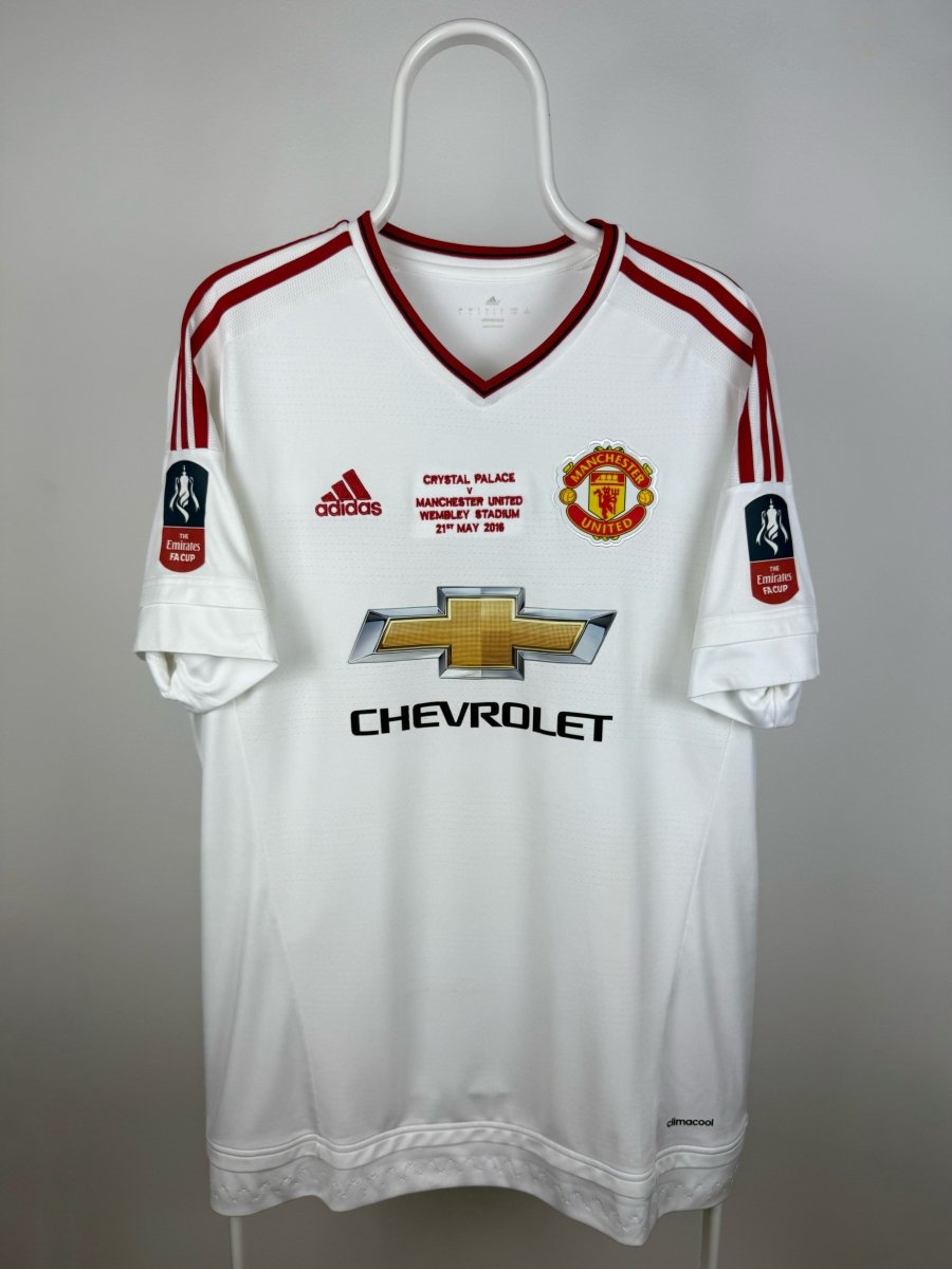 Jesse Lingard - Manchester United 2015/16 udebane trøje L 🏴󠁧󠁢󠁥󠁮󠁧󠁿 Fodboldshoppen_dk 2