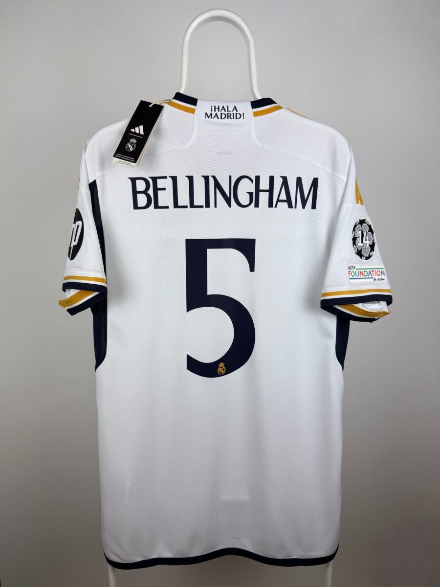 Jude Bellingham - Real Madrid 2023/24 hjemmebane trøje L 🏴󠁧󠁢󠁥󠁮󠁧󠁿 Fodboldshoppen_dk 1