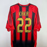 Kaka - AC Milan 2004/05 hjemmebane trøje XL 🇧🇷 Fodboldshoppen_dk 1
