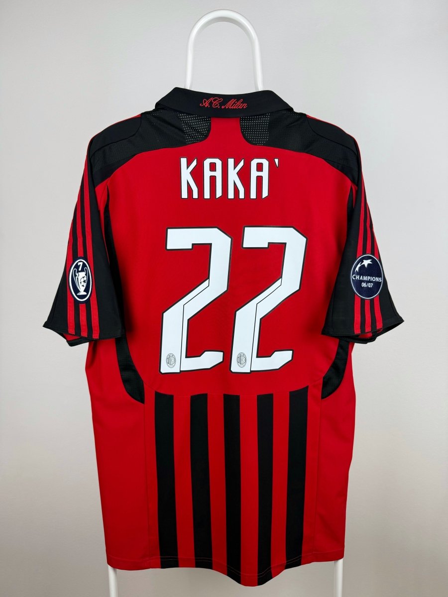 Kaka - AC Milan 2007/08 hjemmebane trøje L 🇧🇷 Fodboldshoppen_dk 1