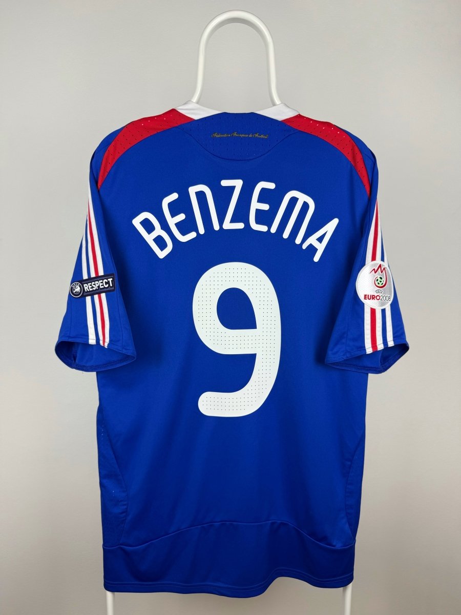 Karim Benzema - Frankrig 2008 hjemmebane trøje L 🇫🇷 Fodboldshoppen_dk 1