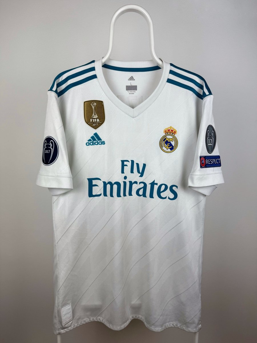 Karim Benzema - Real Madrid 2017/18 hjemmebane trøje L 🇫🇷 Fodboldshoppen_dk 2