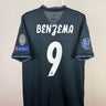 Karim Benzema - Real Madrid 2018/19 udebane trøje L AUTHENTIC 🇫🇷 Fodboldshoppen_dk 1