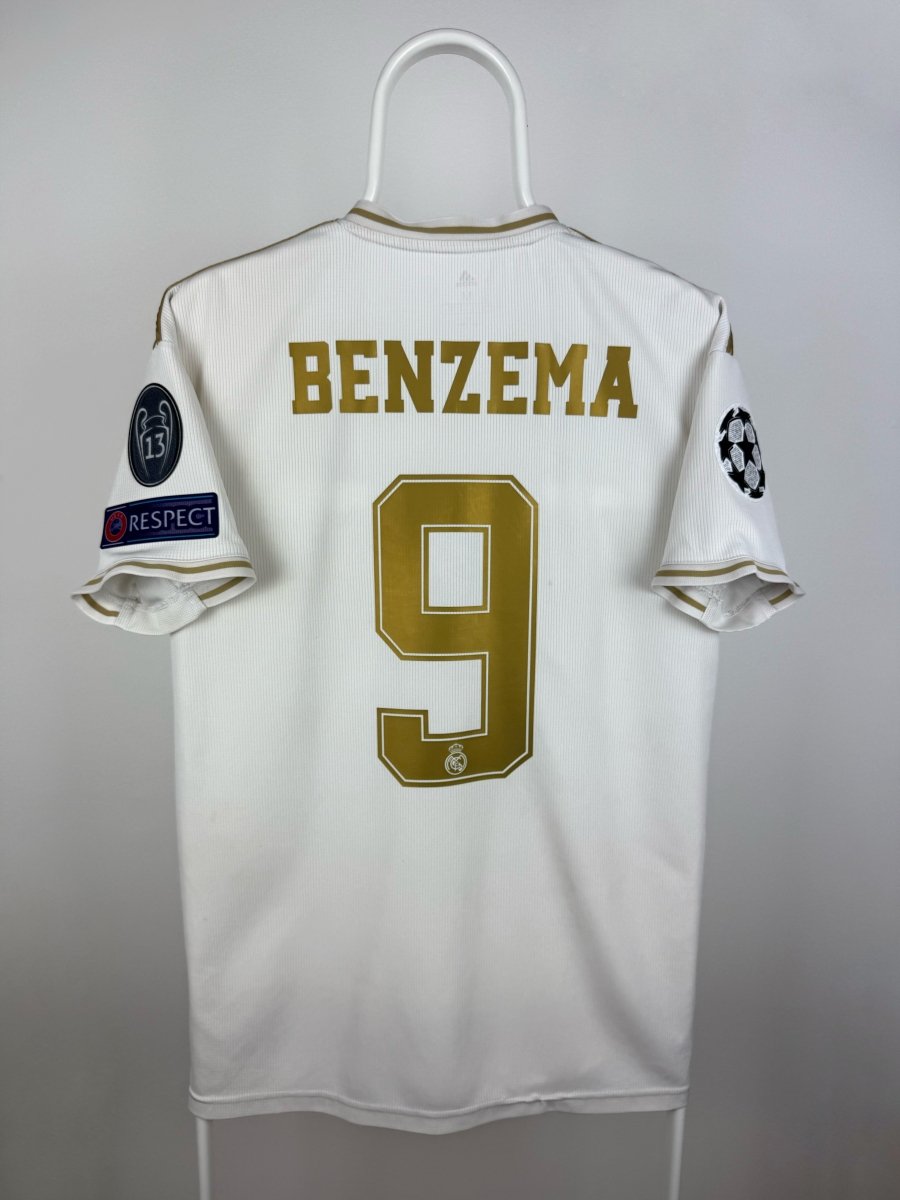 Karim Benzema - Real Madrid 2019/20 hjemmebane trøje M 🇫🇷 Fodboldshoppen_dk 1
