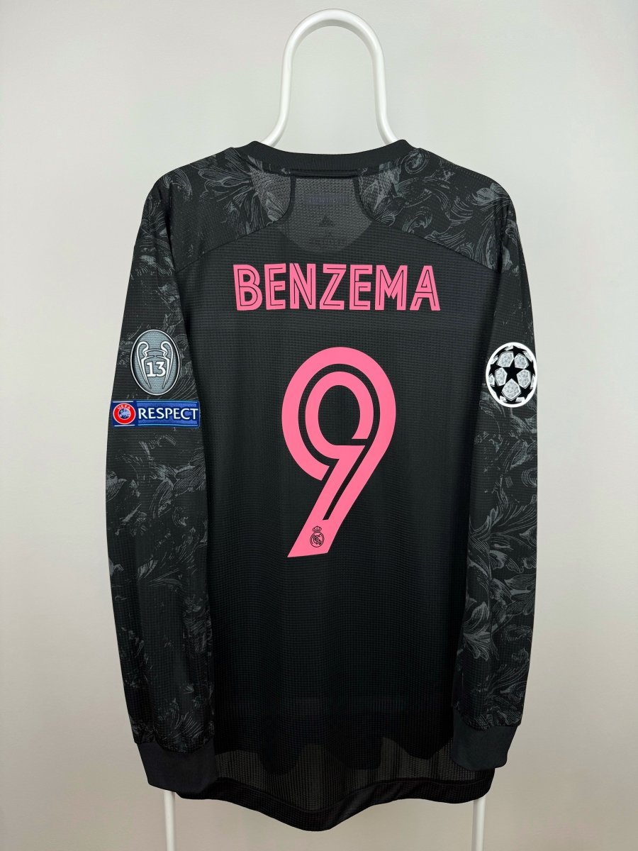 Karim Benzema - Real Madrid 2020/21 udebane trøje XL AUTHENTIC 🇫🇷 Fodboldshoppen_dk 1