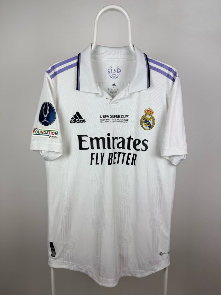 Karim Benzema - Real Madrid 2022/23 finale trøje M AUTHENTIC 🇫🇷 Fodboldshoppen_dk 2