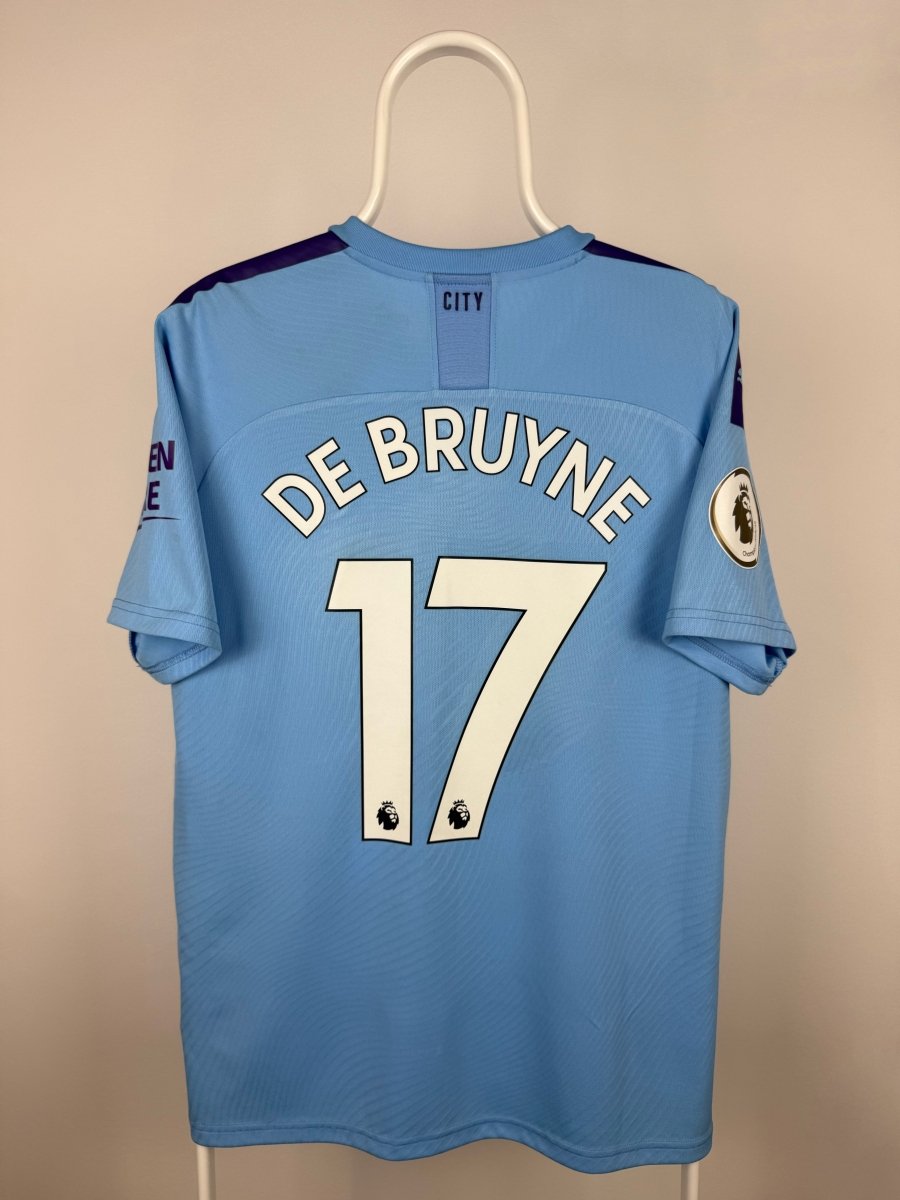 Kevin De Bruyne - Manchester City 2019/20 hjemmebanetrøje L 🇧🇪 Fodboldshoppen_dk 1