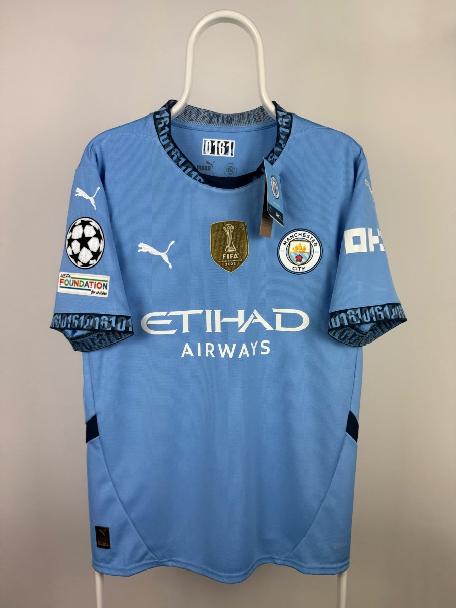 Kevin De Bruyne - Manchester City 2024/25 hjemmebanetrøje L 🇧🇪 Fodboldshoppen_dk 2