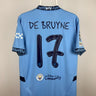 Kevin De Bruyne - Manchester City 2024/25 hjemmebanetrøje M 🇧🇪 Fodboldshoppen_dk 1