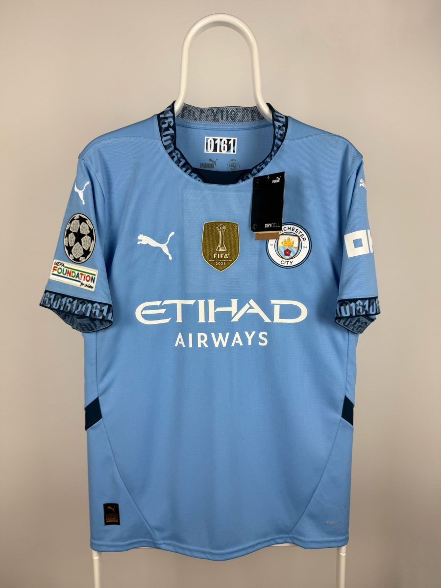 Kevin De Bruyne - Manchester City 2024/25 hjemmebanetrøje M 🇧🇪 Fodboldshoppen_dk 2