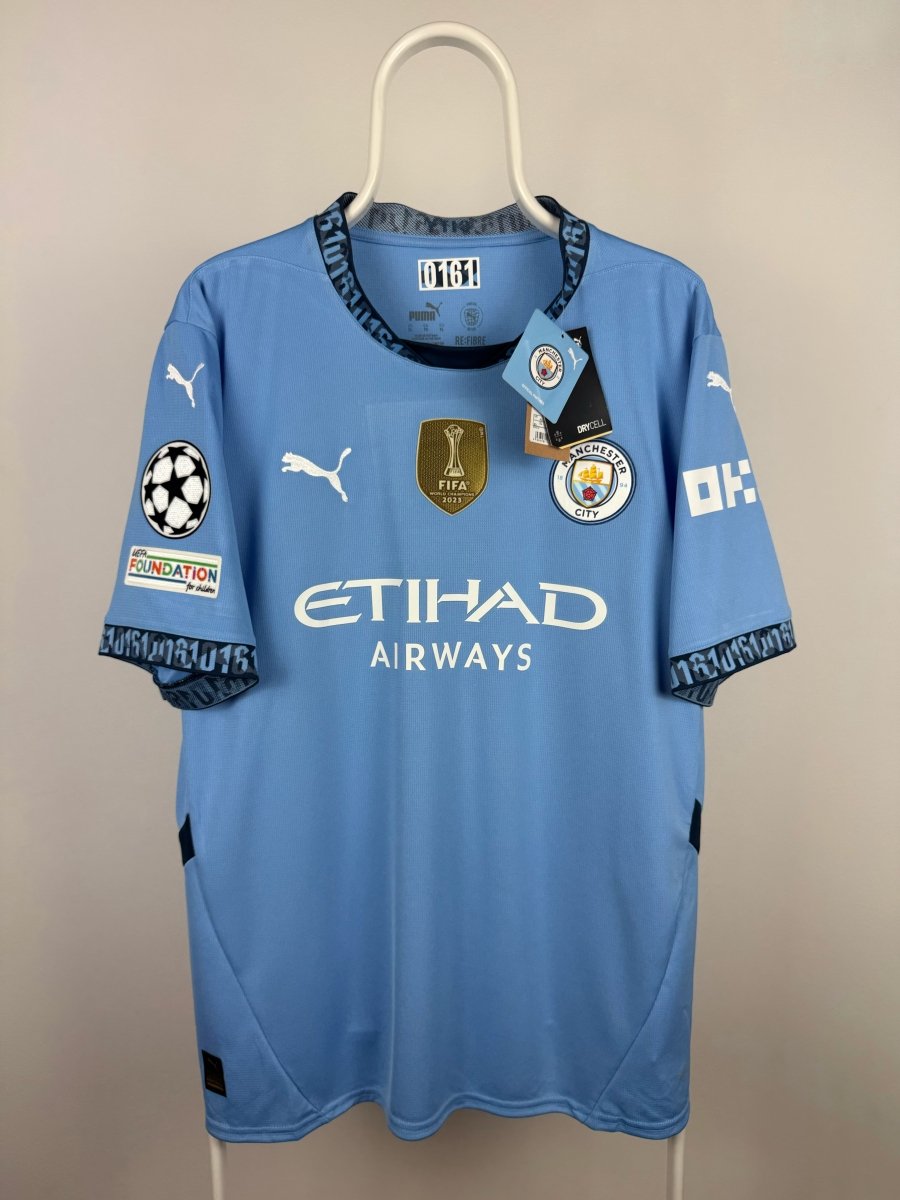 Kevin De Bruyne - Manchester City 2024/25 hjemmebanetrøje XL 🇧🇪 Fodboldshoppen_dk 2