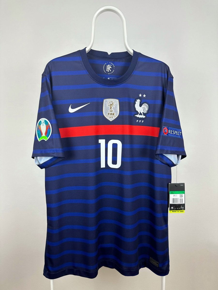 Kylian Mbappe - Frankrig 2021 hjemmebane trøje XL 🇫🇷 Fodboldshoppen_dk 2