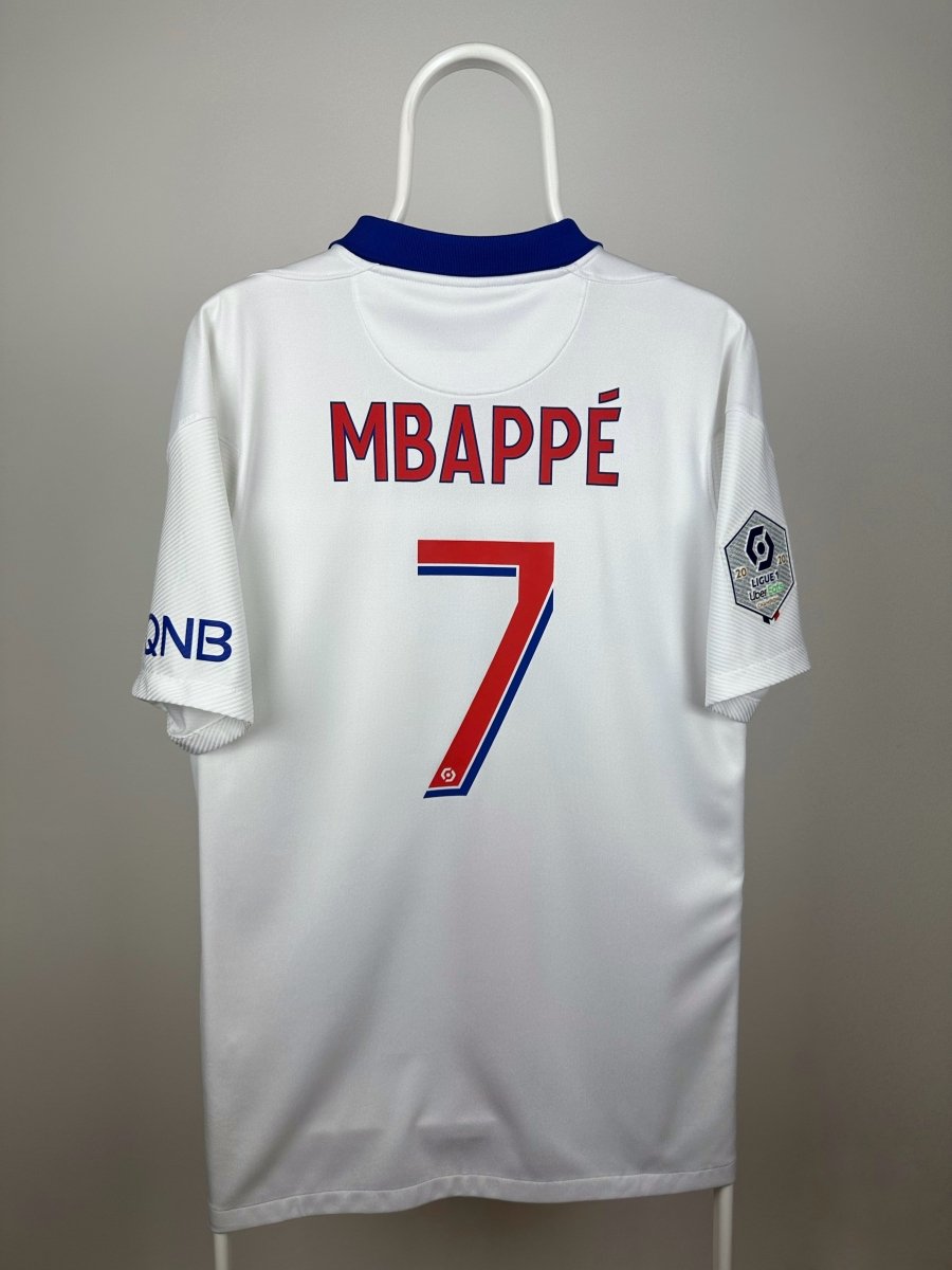 Kylian Mbappe - Paris Saint Germain 2020/21 udebane trøje L 🇫🇷 Fodboldshoppen_dk 1