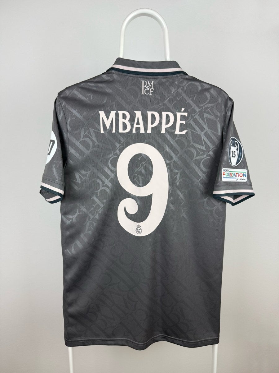 Kylian Mbappe - Real Madrid 2024/25 tredje trøje M 🇫🇷 Fodboldshoppen_dk 1