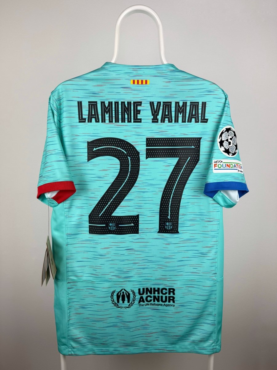 Lamine Yamal - FC Barcelona 2023/24 tredje trøje 🇪🇸 Fodboldshoppen_dk 1