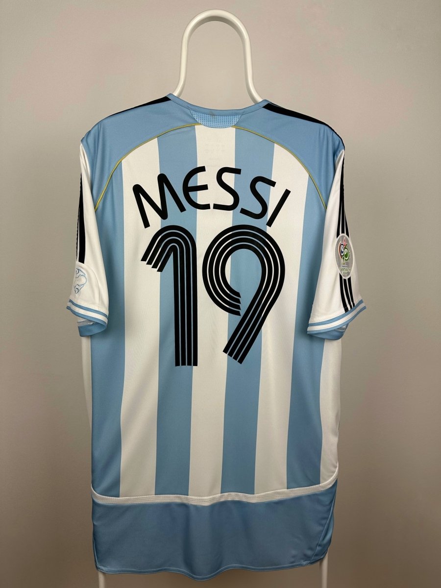 Lionel Messi - Argentina 2006 hjemmebane trøje L 🇦🇷 Fodboldshoppen_dk 1