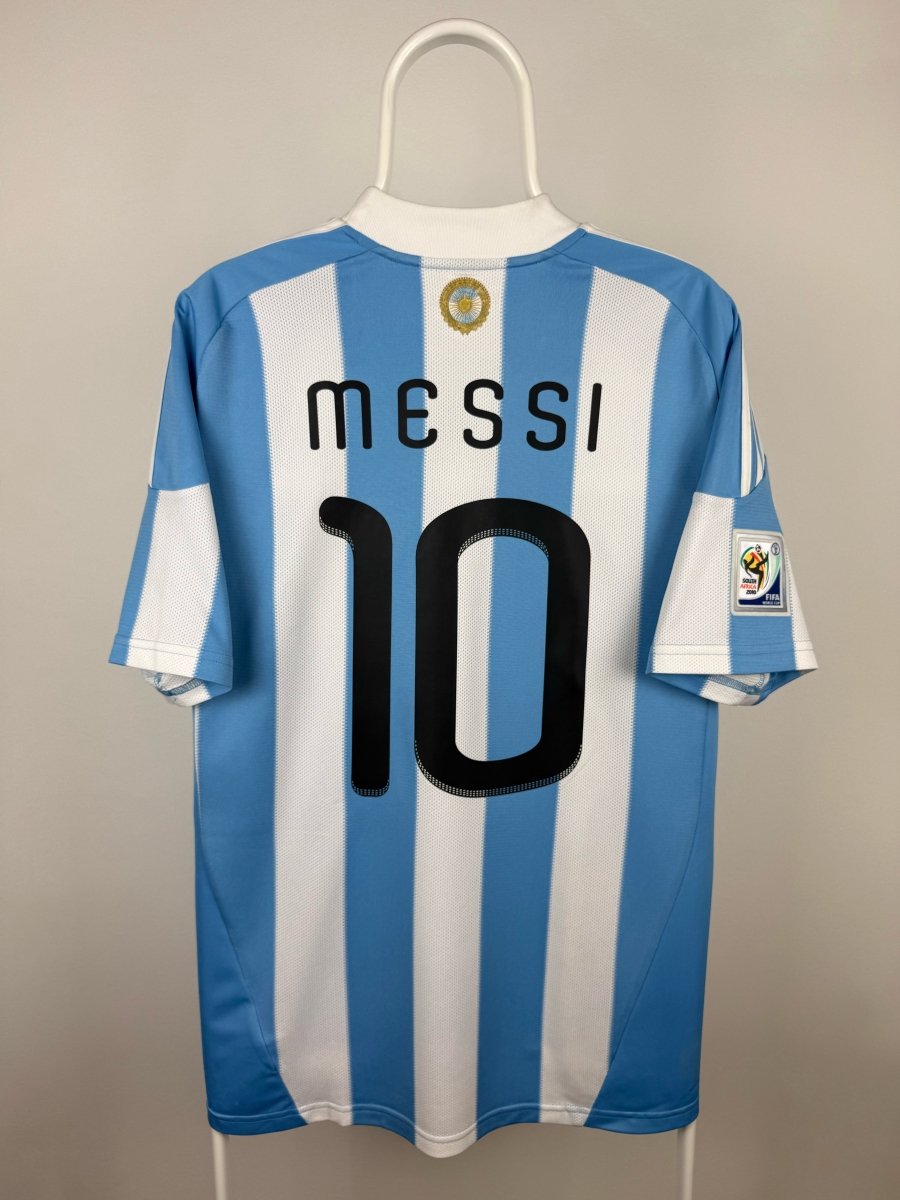 Lionel Messi - Argentina 2010 hjemmebane trøje M 🇦🇷 Fodboldshoppen_dk 1