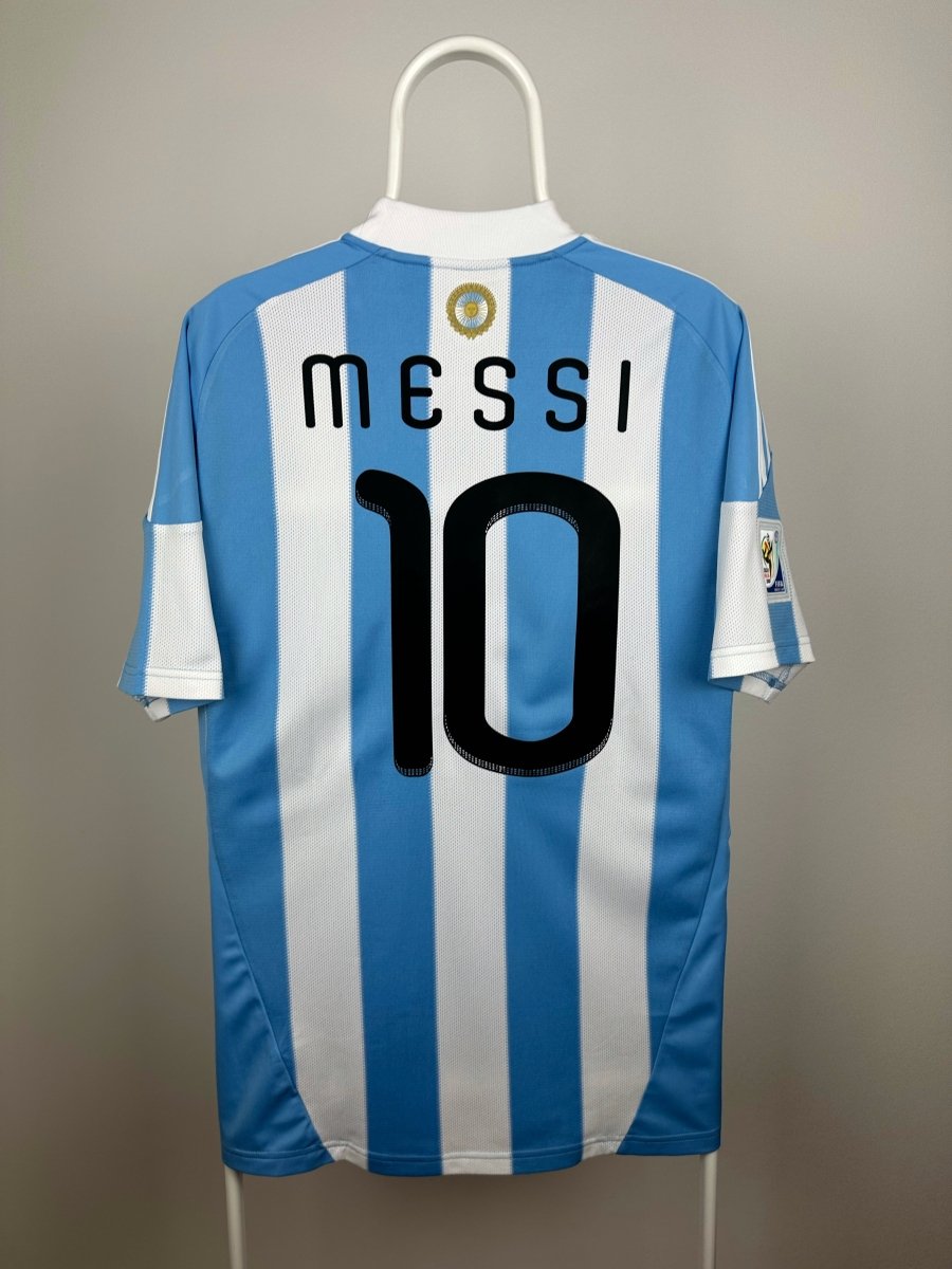 Lionel Messi - Argentina 2010 hjemmebane trøje M 🇦🇷 Fodboldshoppen_dk 1