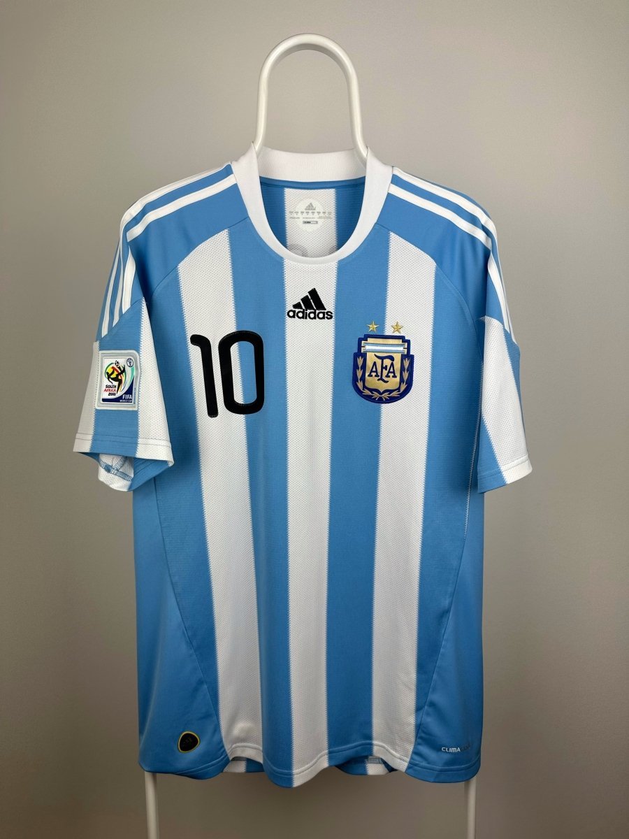 Lionel Messi - Argentina 2010 hjemmebane trøje M 🇦🇷 Fodboldshoppen_dk 2