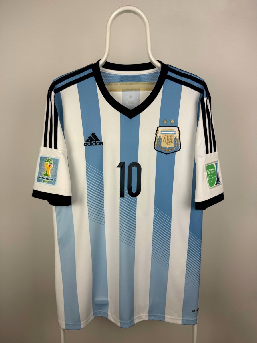 Lionel Messi - Argentina 2014 hjemmebane trøje L 🇦🇷 Fodboldshoppen_dk 2