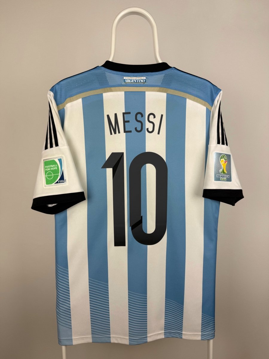 Lionel Messi - Argentina 2014 hjemmebane trøje M 🇦🇷 Fodboldshoppen_dk 1