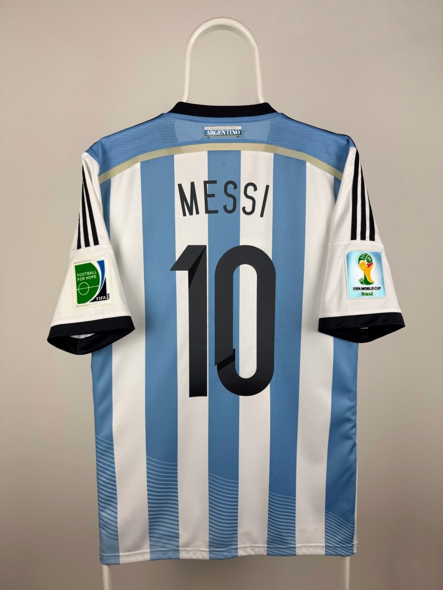 Lionel Messi - Argentina 2014 hjemmebane trøje M 🇦🇷 Fodboldshoppen_dk 1