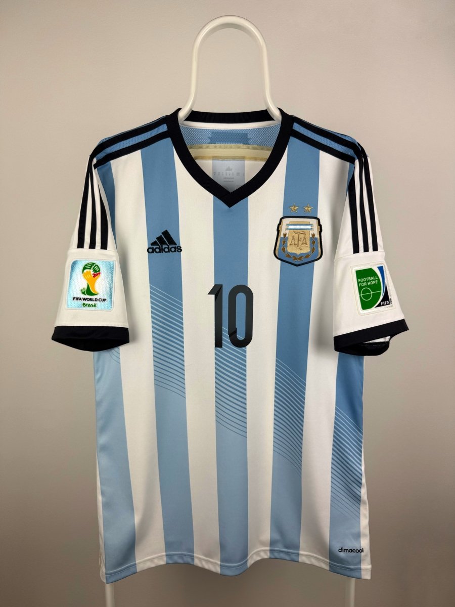 Lionel Messi - Argentina 2014 hjemmebane trøje M 🇦🇷 Fodboldshoppen_dk 2