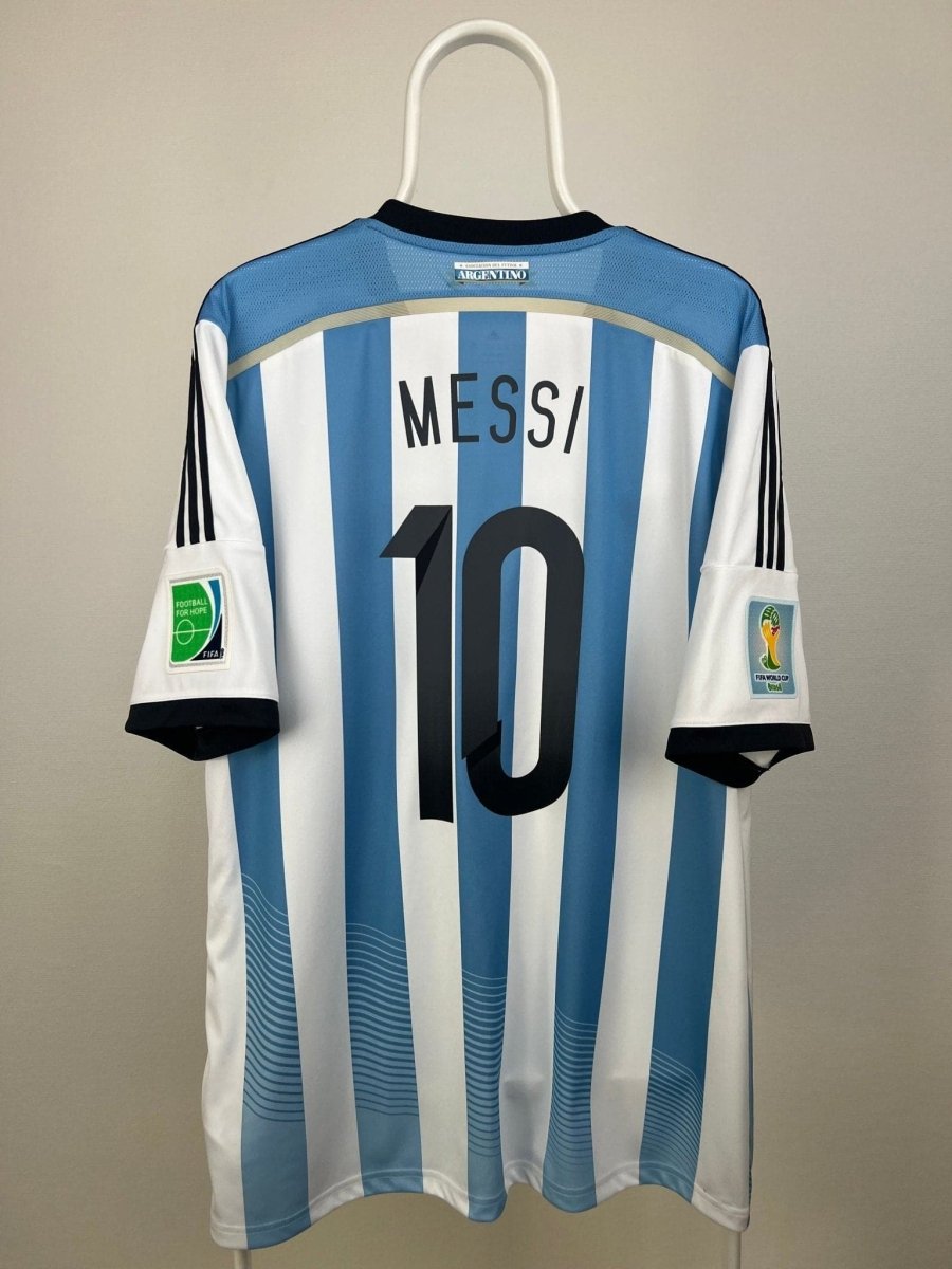 Lionel Messi - Argentina 2014 hjemmebane trøje XL 🇦🇷 Fodboldshoppen_dk 1