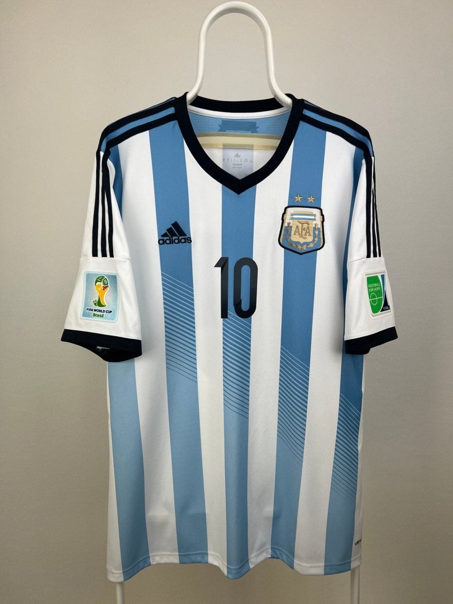 Lionel Messi - Argentina 2014 hjemmebane trøje XL 🇦🇷 Fodboldshoppen_dk 2