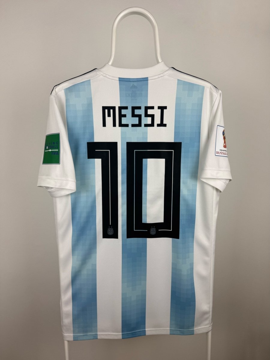 Lionel Messi - Argentina 2018 hjemmebane trøje M 🇦🇷 Fodboldshoppen_dk 1