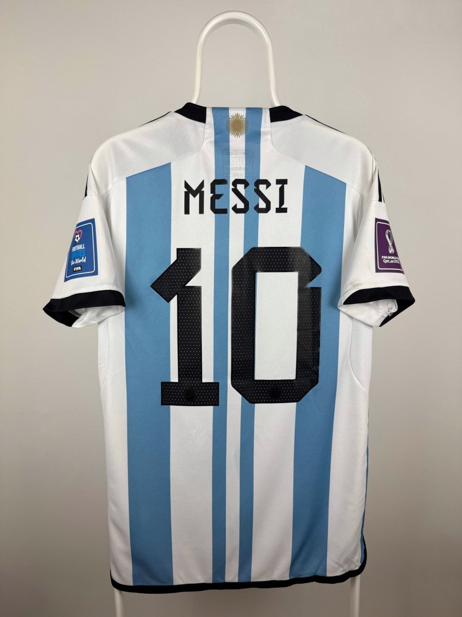 Lionel Messi - Argentina 2022 hjemmebane trøje M 🇦🇷 Fodboldshoppen_dk 1
