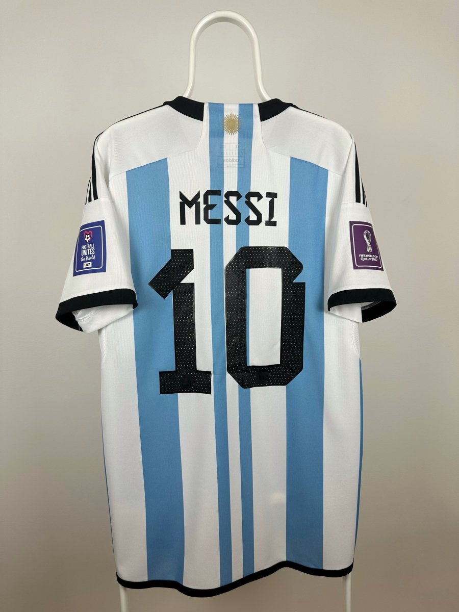 Lionel Messi - Argentina 2022 hjemmebane trøje XL 🇦🇷 Fodboldshoppen_dk 1