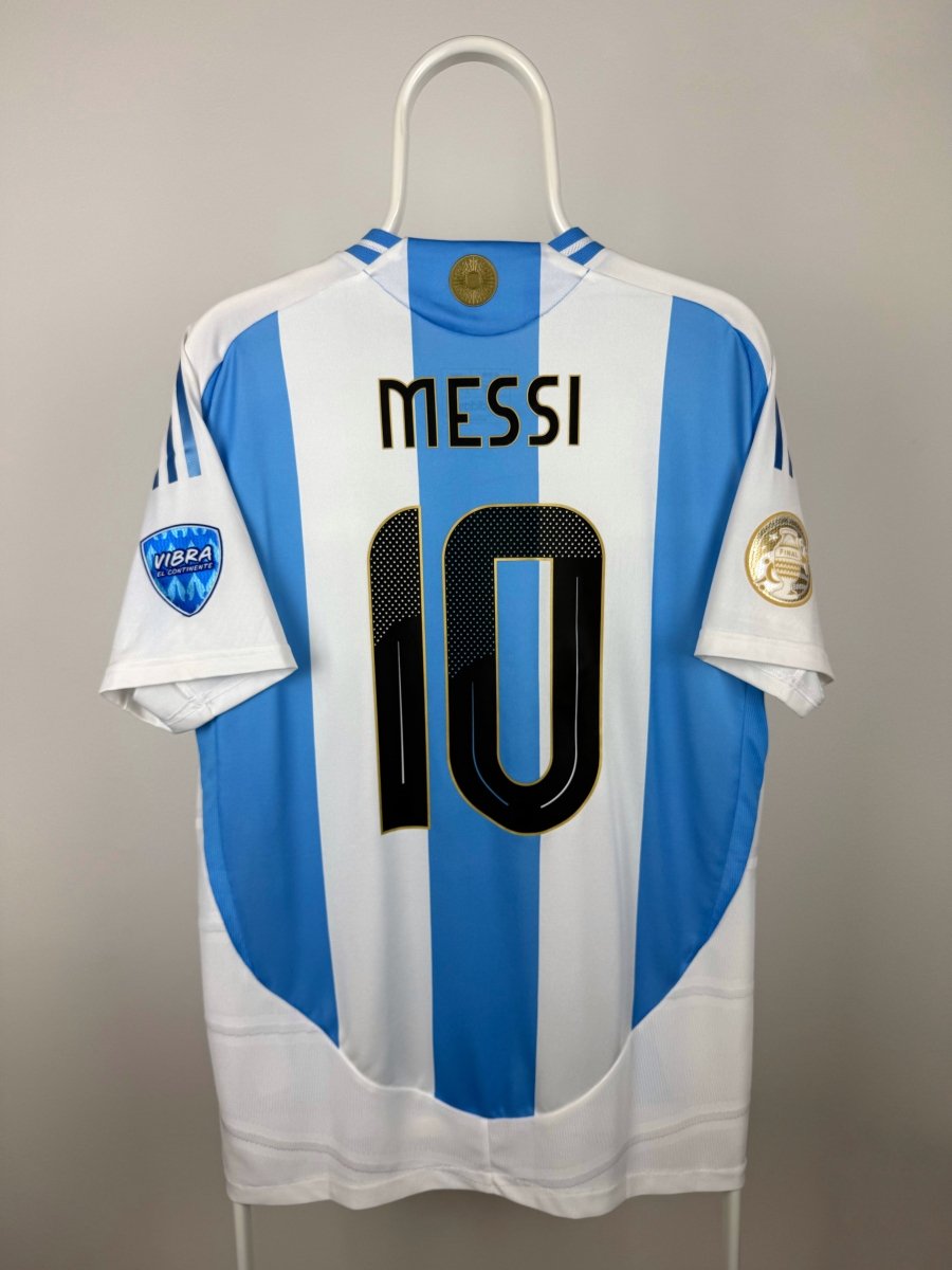 Lionel Messi - Argentina 2024/25 hjemmebane trøje L AUTHENTIC 🇦🇷 Fodboldshoppen_dk 1