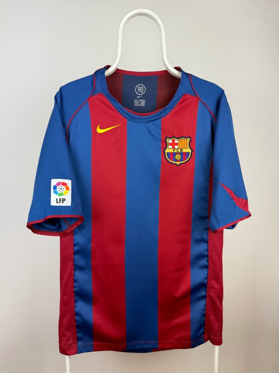 Lionel Messi - FC Barcelona 2004/05 hjemmebane trøje L 🇦🇷 Fodboldshoppen_dk 2