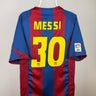 Lionel Messi - FC Barcelona 2004/05 hjemmebane trøje L 🇦🇷 Fodboldshoppen_dk 1
