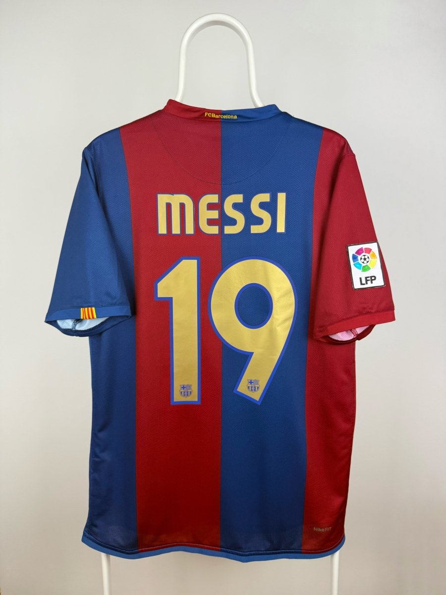 Lionel Messi - FC Barcelona 2006/07 hjemmebane trøje M 🇦🇷 Fodboldshoppen_dk 1