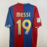 Lionel Messi - FC Barcelona 2006/07 hjemmebane trøje M 🇦🇷 Fodboldshoppen_dk 1