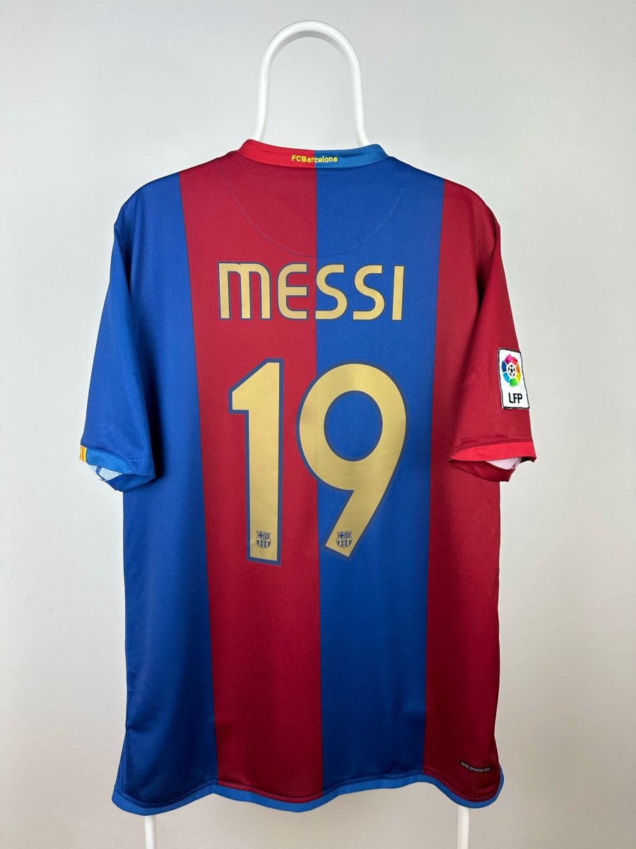 Lionel Messi - FC Barcelona 2006/07 hjemmebane trøje XL 🇦🇷 Fodboldshoppen_dk 1