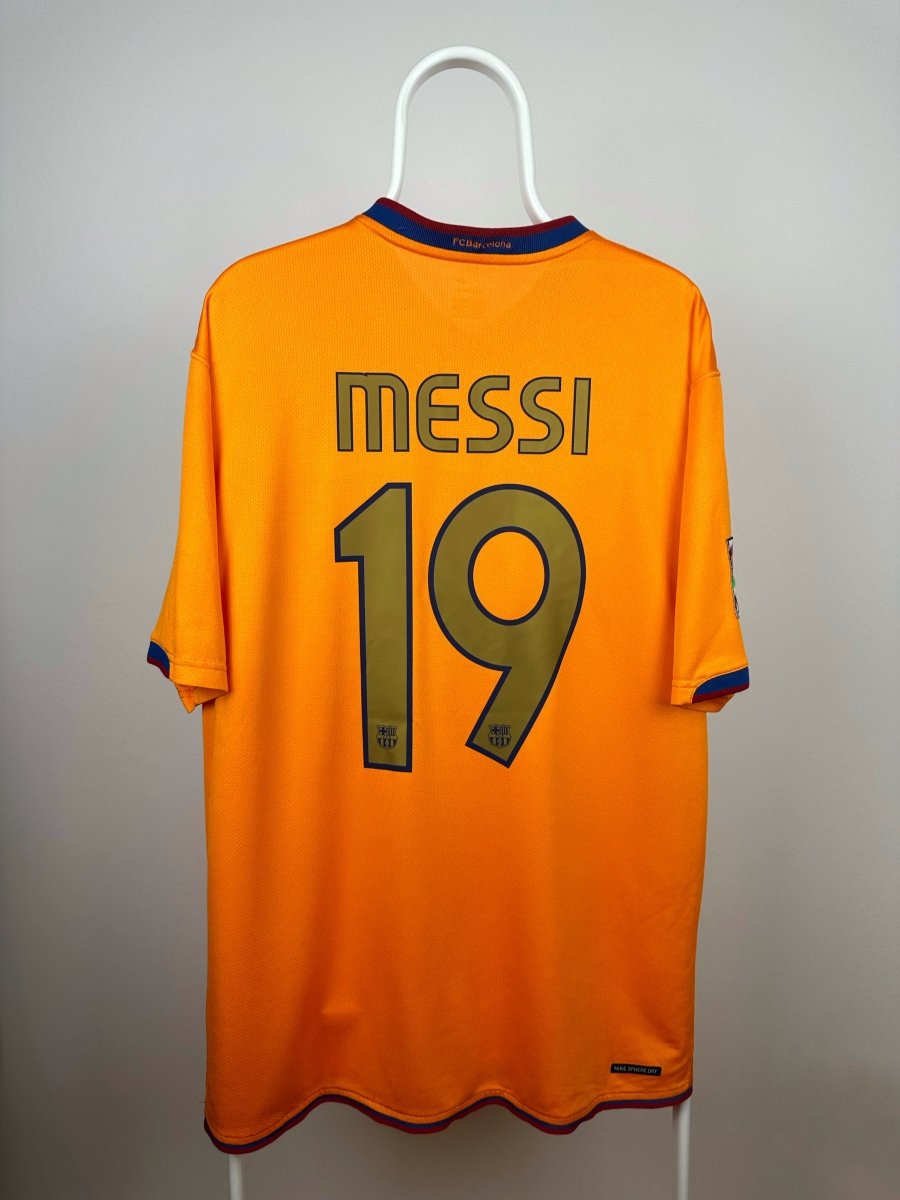 Lionel Messi - FC Barcelona 2006/07 udebane trøje XL 🇦🇷 Fodboldshoppen_dk 1