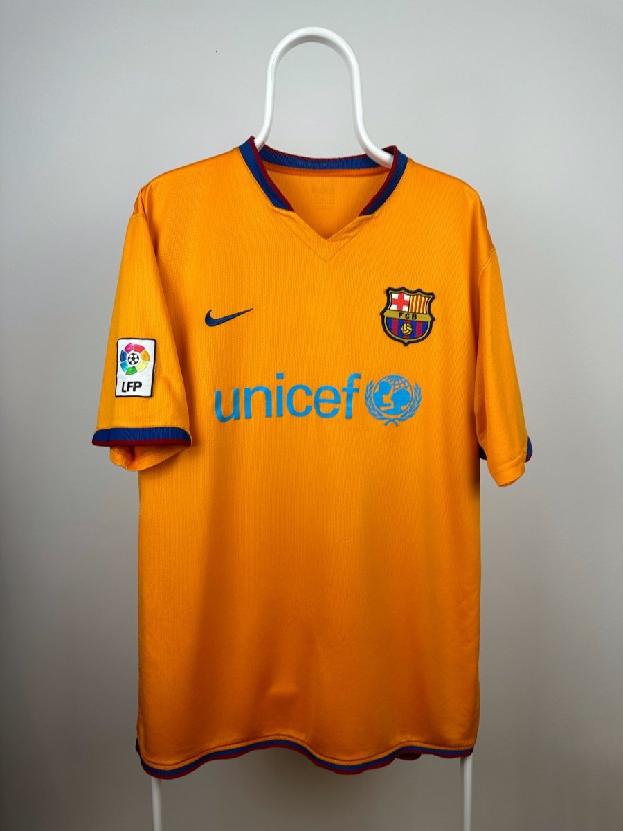 Lionel Messi - FC Barcelona 2006/07 udebane trøje XL 🇦🇷 Fodboldshoppen_dk 2