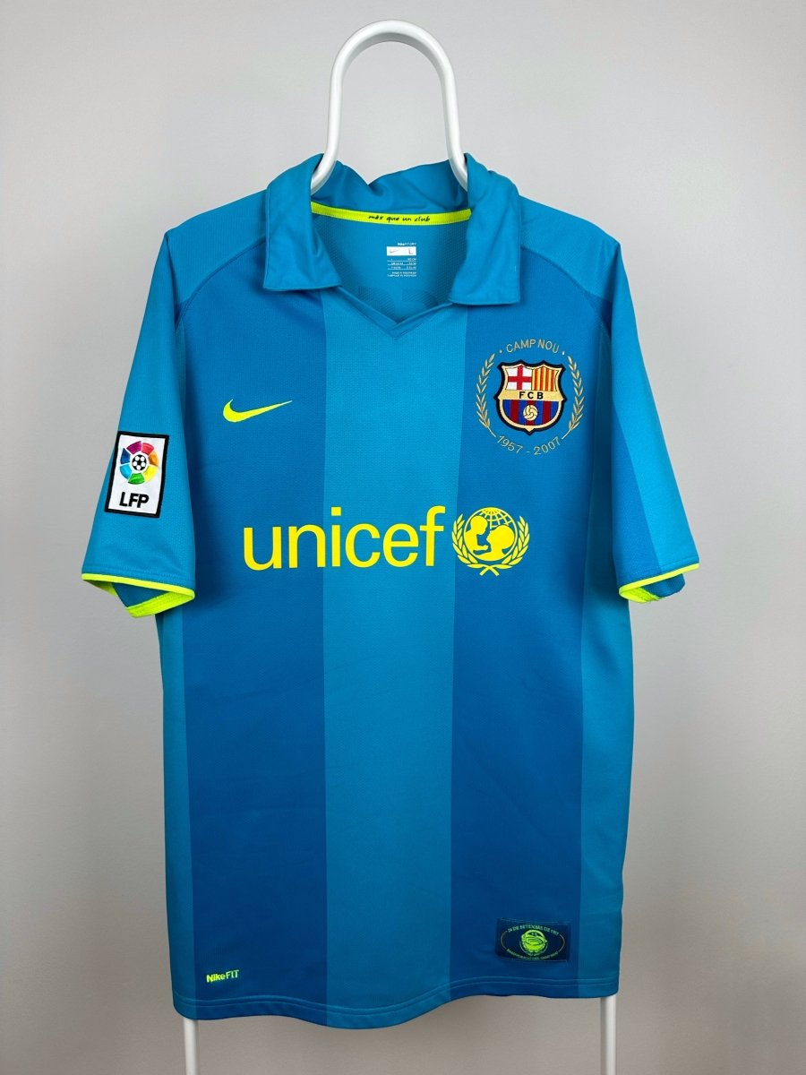 Lionel Messi - FC Barcelona 2007/08 udebane trøje L 🇦🇷 Fodboldshoppen_dk 2