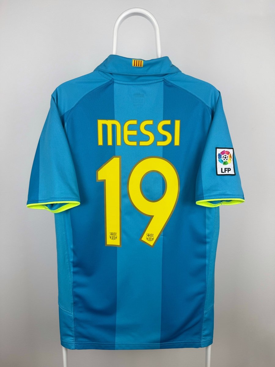 Lionel Messi - FC Barcelona 2007/08 udebane trøje M 🇦🇷 Fodboldshoppen_dk 1
