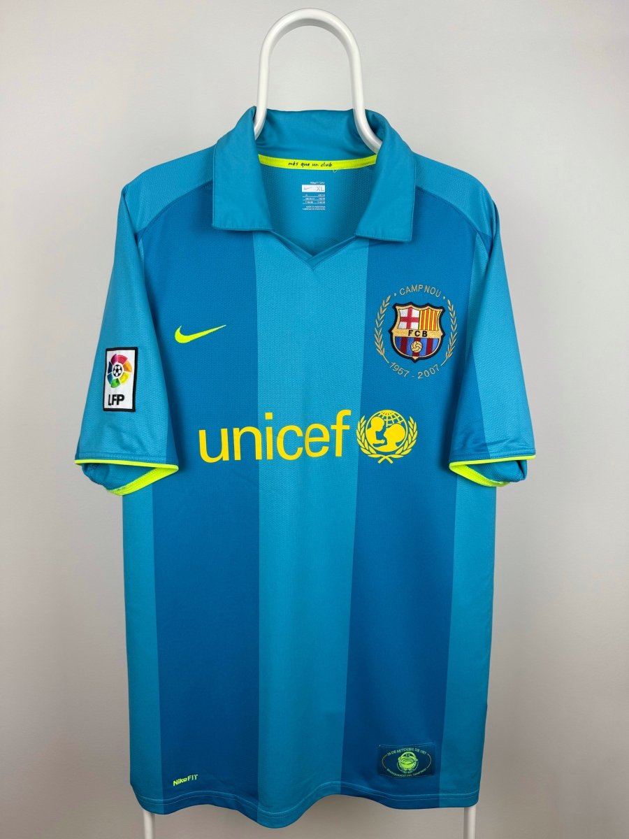 Lionel Messi - FC Barcelona 2007/08 udebane trøje XL 🇦🇷 Fodboldshoppen_dk 2