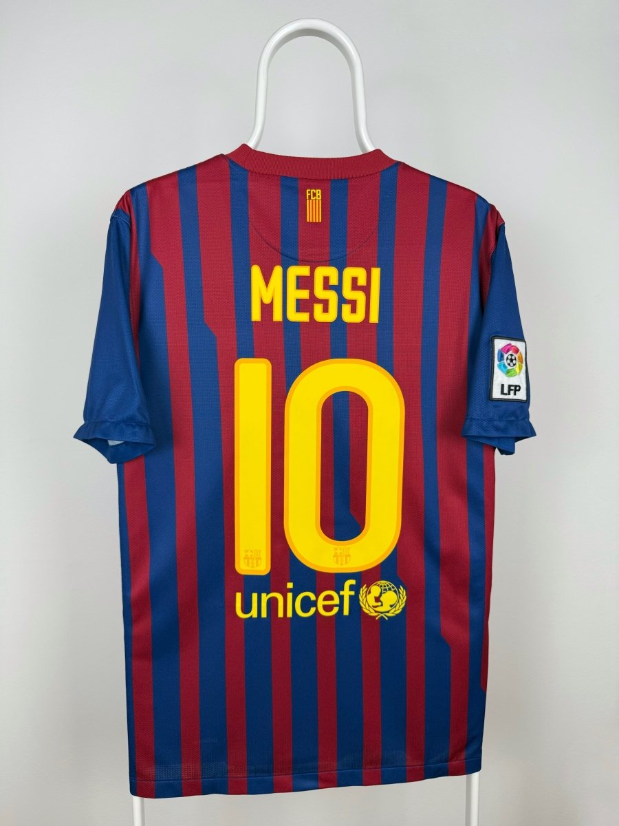 Lionel Messi - FC Barcelona 2011/12 hjemmebane trøje M 🇦🇷 Fodboldshoppen_dk 1