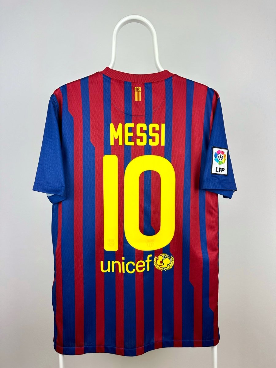 Lionel Messi - FC Barcelona 2011/12 hjemmebane trøje M 🇦🇷 Fodboldshoppen_dk 1