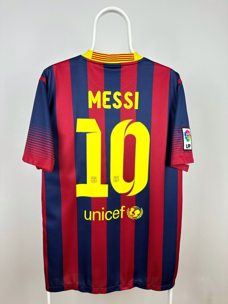 Lionel Messi - FC Barcelona 2013/14 hjemmebane trøje L 🇦🇷 Fodboldshoppen_dk 1