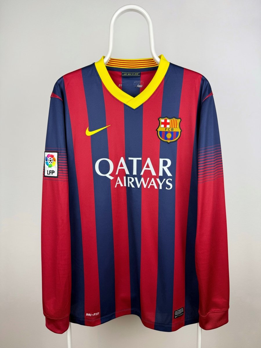 Lionel Messi - FC Barcelona 2013/14 hjemmebane trøje L 🇦🇷 Fodboldshoppen_dk 2