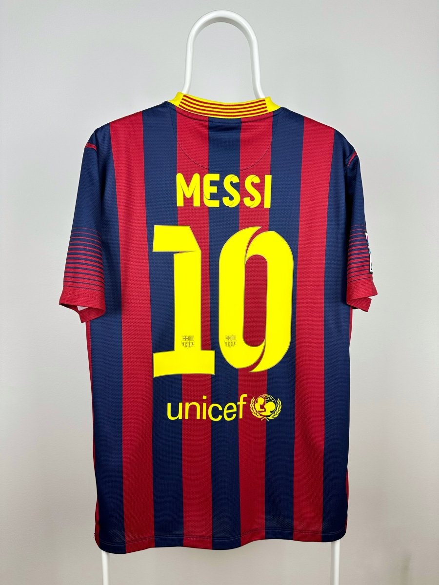 Lionel Messi - FC Barcelona 2013/14 hjemmebane trøje M 🇦🇷 Fodboldshoppen_dk 1