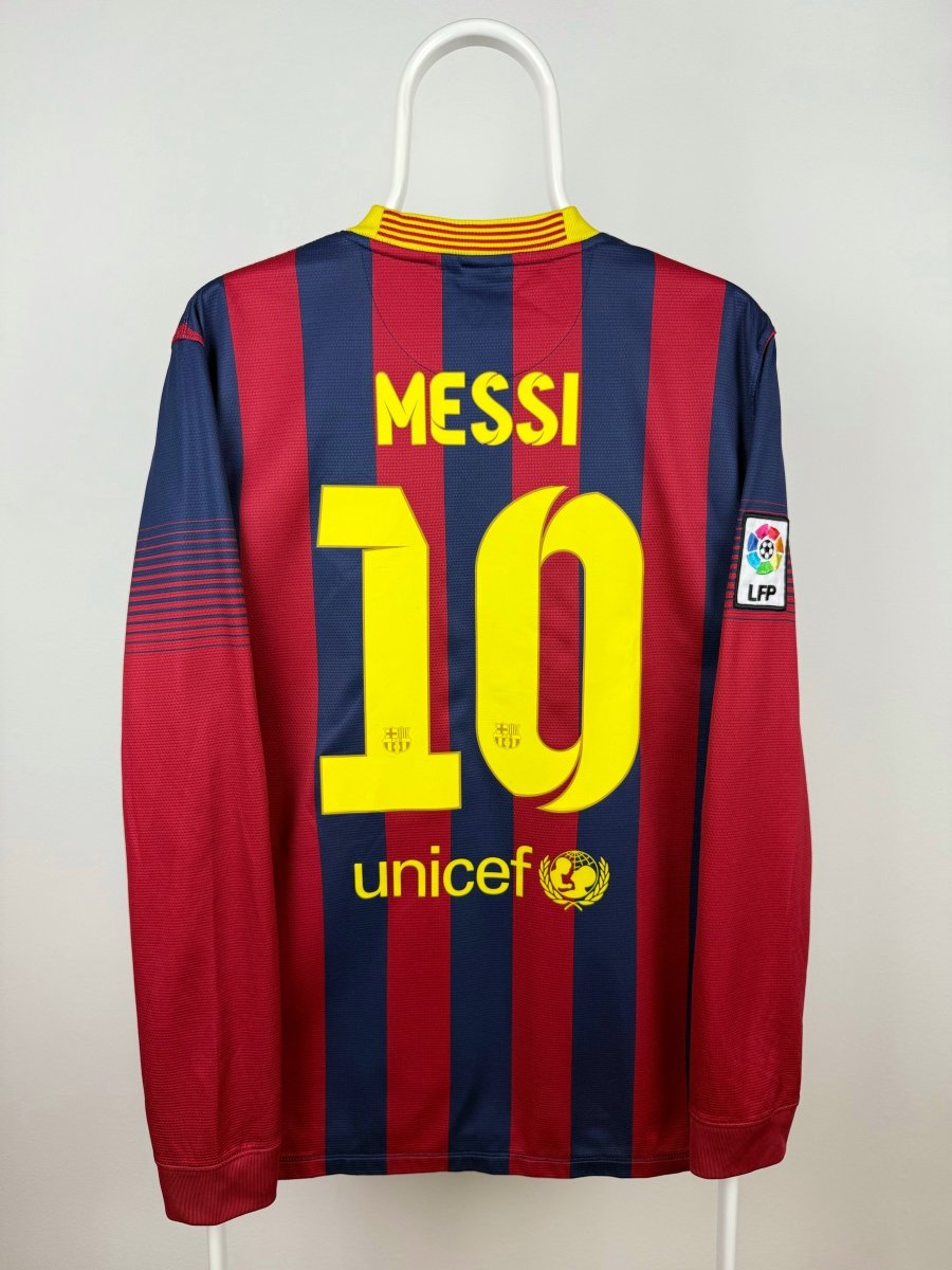 Lionel Messi - FC Barcelona 2013/14 hjemmebane trøje M 🇦🇷 Fodboldshoppen_dk 1